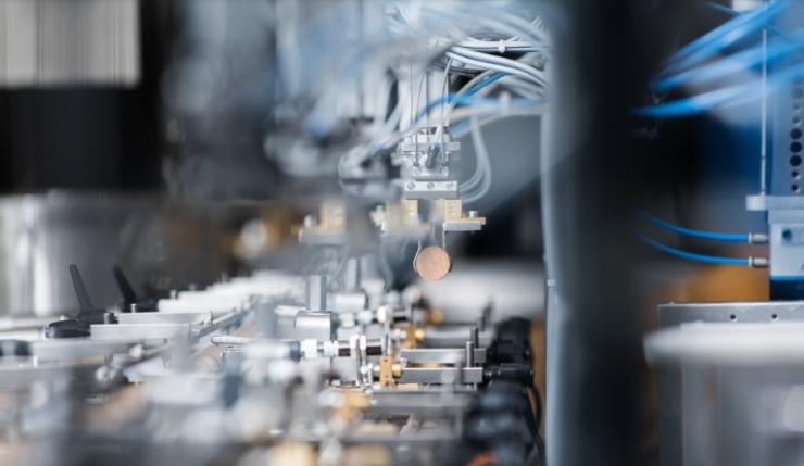 物聯網附加產能的軟木生產線