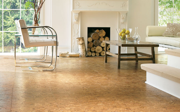 藝術(shù)家的軟木地板房間