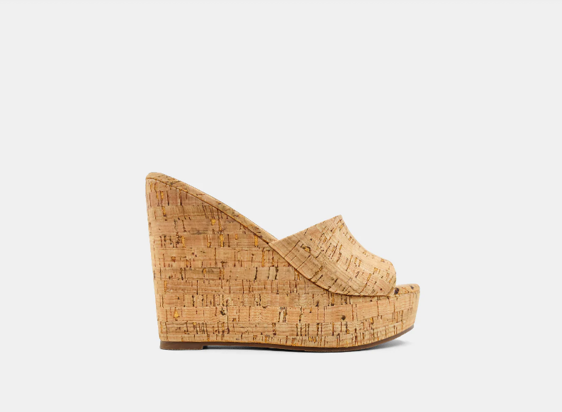 軟木鞋底鞋跟細節